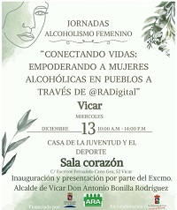 JORNADAS ALCOHOLISMO FEMENINO